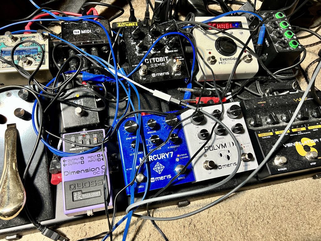 Cleaning up this pedalboard