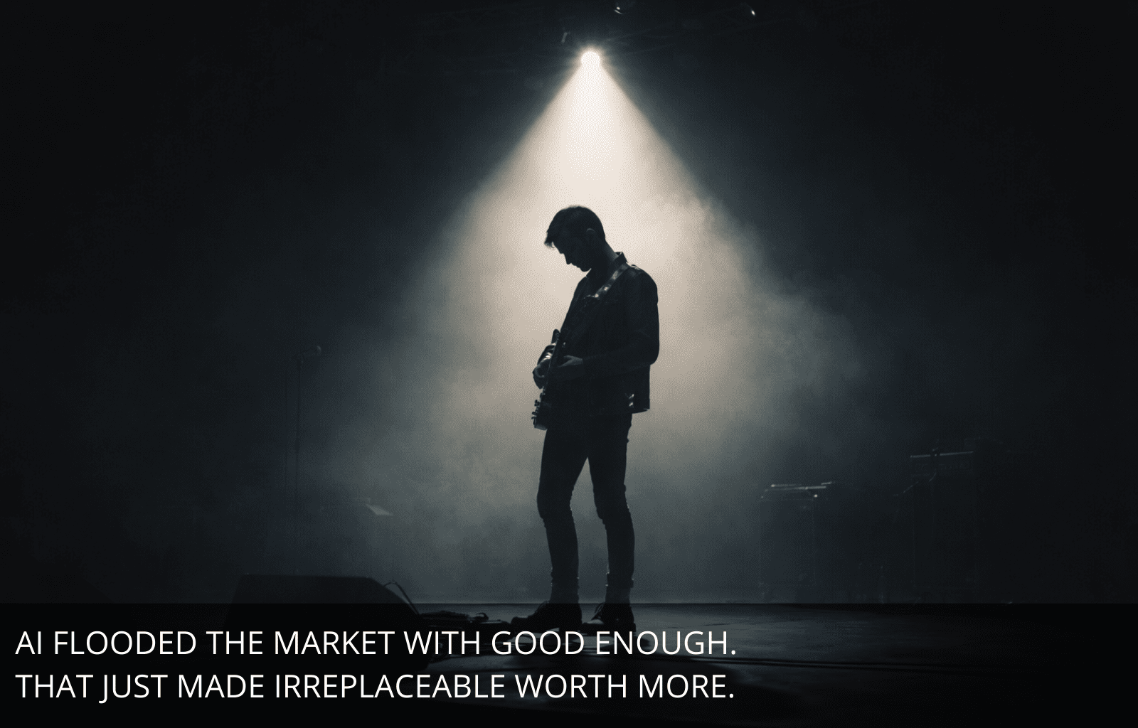 AI Can Copy Everything Except the One Thing That Actually Matters