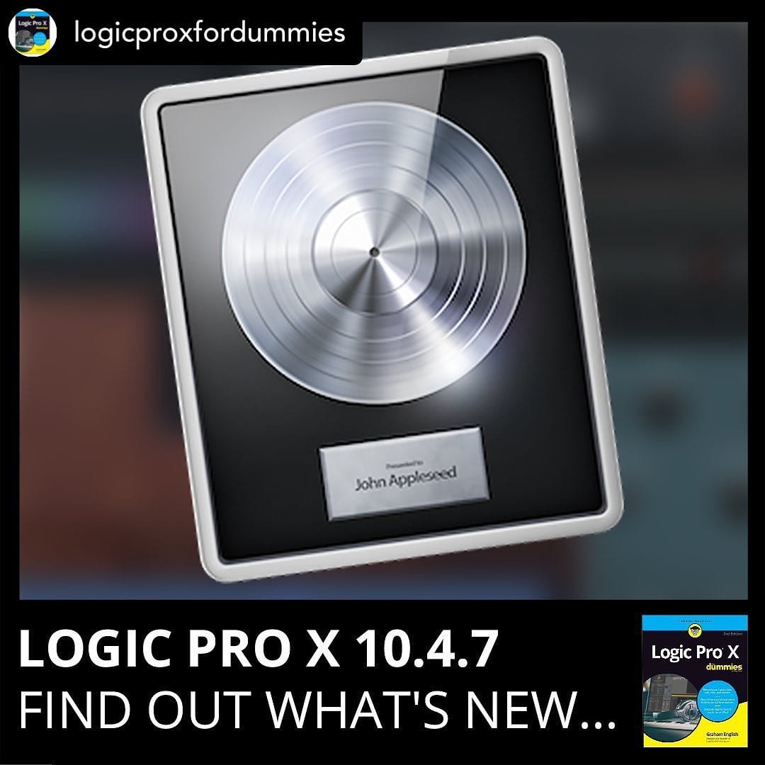 Logic Pro 10.4.7