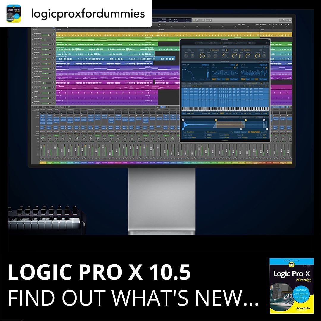 UPDATE: Logic Pro X 10.5! This is a big one!