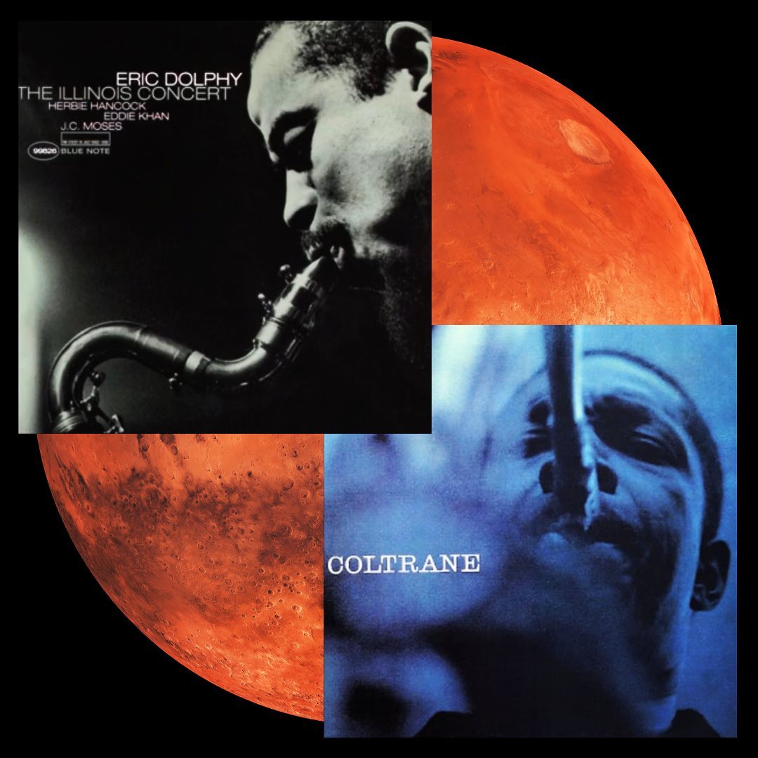 Eric Dolphy's "The Red Planet,” which was retitled "Miles' Mode" for John Coltrane's album, Coltrane