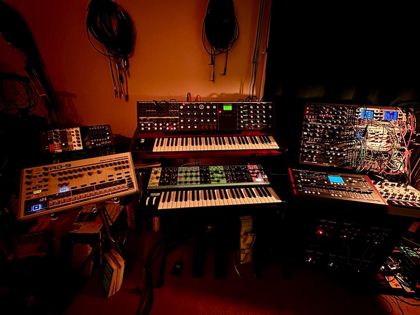 Organizing my synths is like playing Tetris, except the blocks keep multiplying, and you can never clear a line.