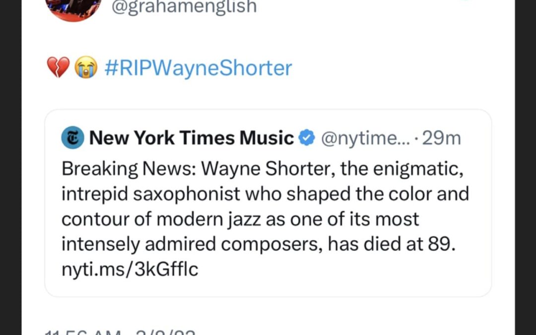 RIP Wayne Shorter (1933-2023)